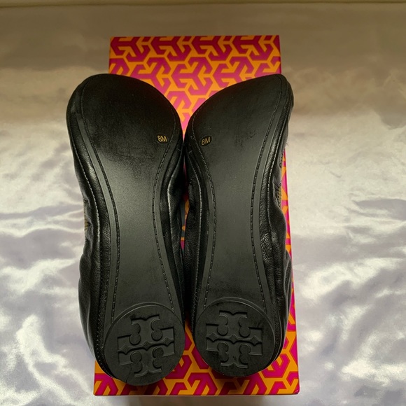 Tory Burch | Women’s Size 8 Eddie Bow Flats - Picture 6 of 8